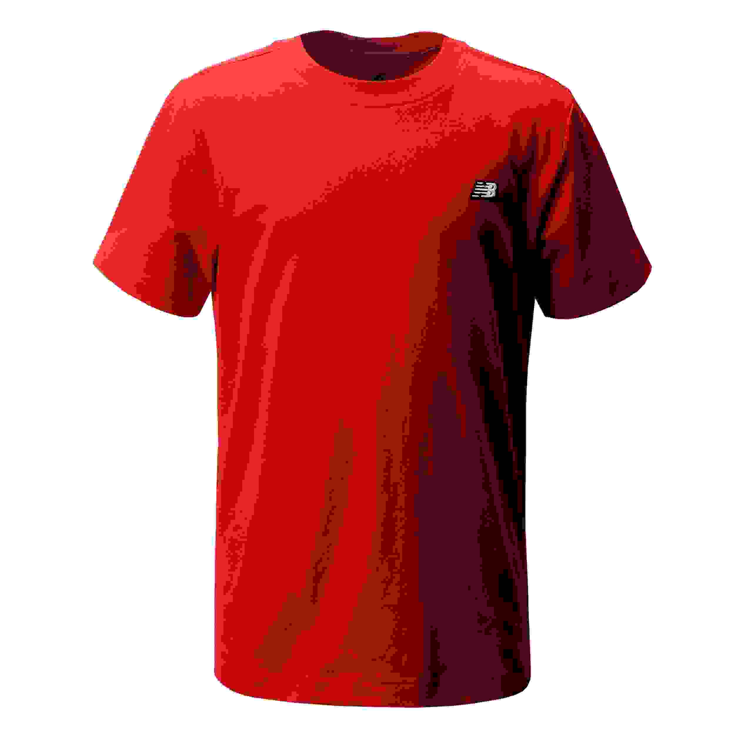 New Balance Patch Big Boys' Red Tee